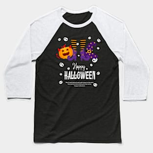 Happy Halloween Baseball T-Shirt